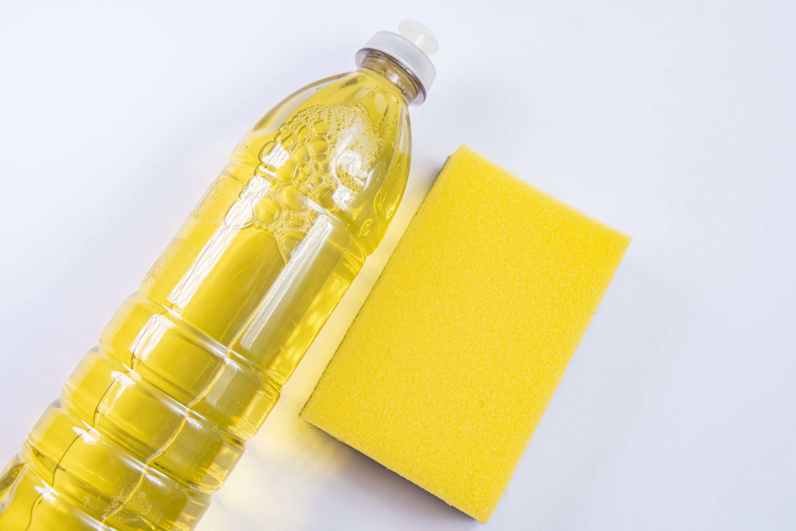 kitchen soap over the whinter background